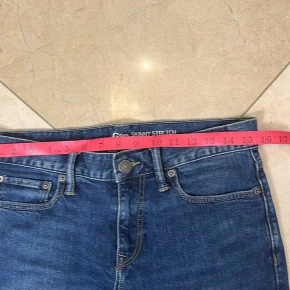 ⭐️ GAP skinny stretch jeans- size 30x30 - Picture 7 of 8